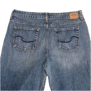 Women's Levi's Signature Bootcut Jeans Mid Rise Tag 16 M measured Size 34x30